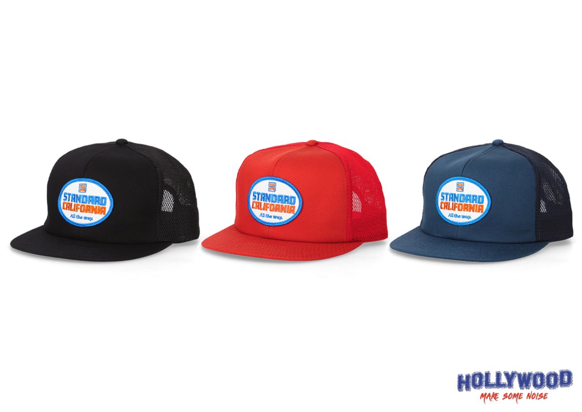画像1: STANDARD CALIFORNIA  SD Logo Patch Mesh Cap (1)