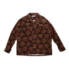 画像2: exodus  BUDS PAISLEY OPEN COLLAR SHIRT (2)