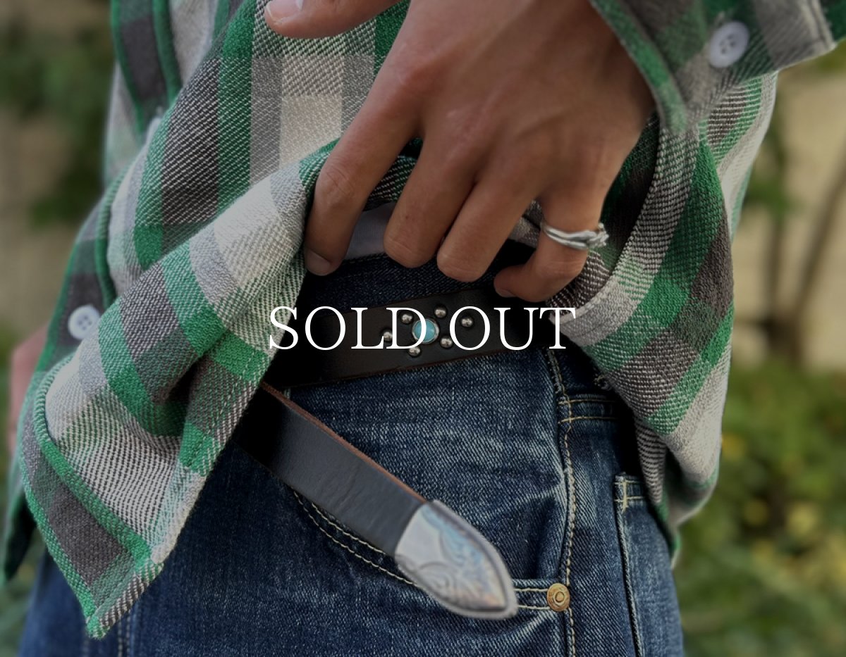 画像2: STANDARD CALIFORNIA  HTC / SD Belt #Western B TQ (2)