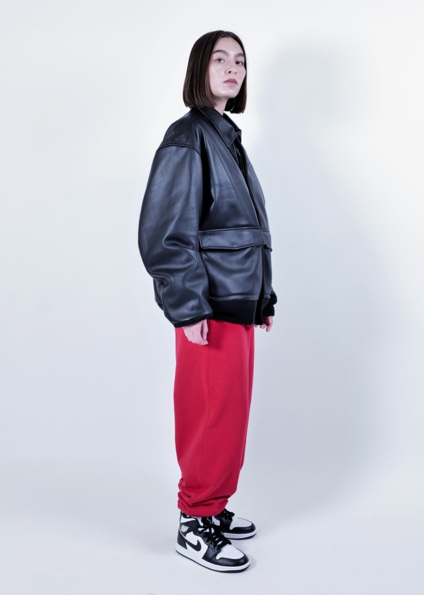 画像7: APPLEBUM  A-2 Leather Jacket (7)