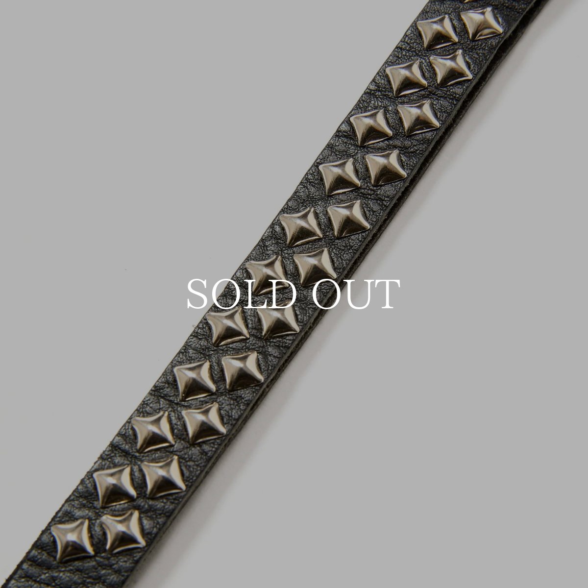 画像4: CALEE  STUDS LEATHER LONG KEY RING (4)
