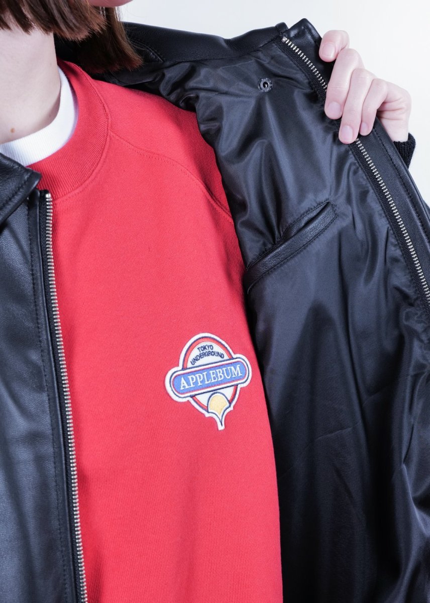 画像13: APPLEBUM  A-2 Leather Jacket (13)