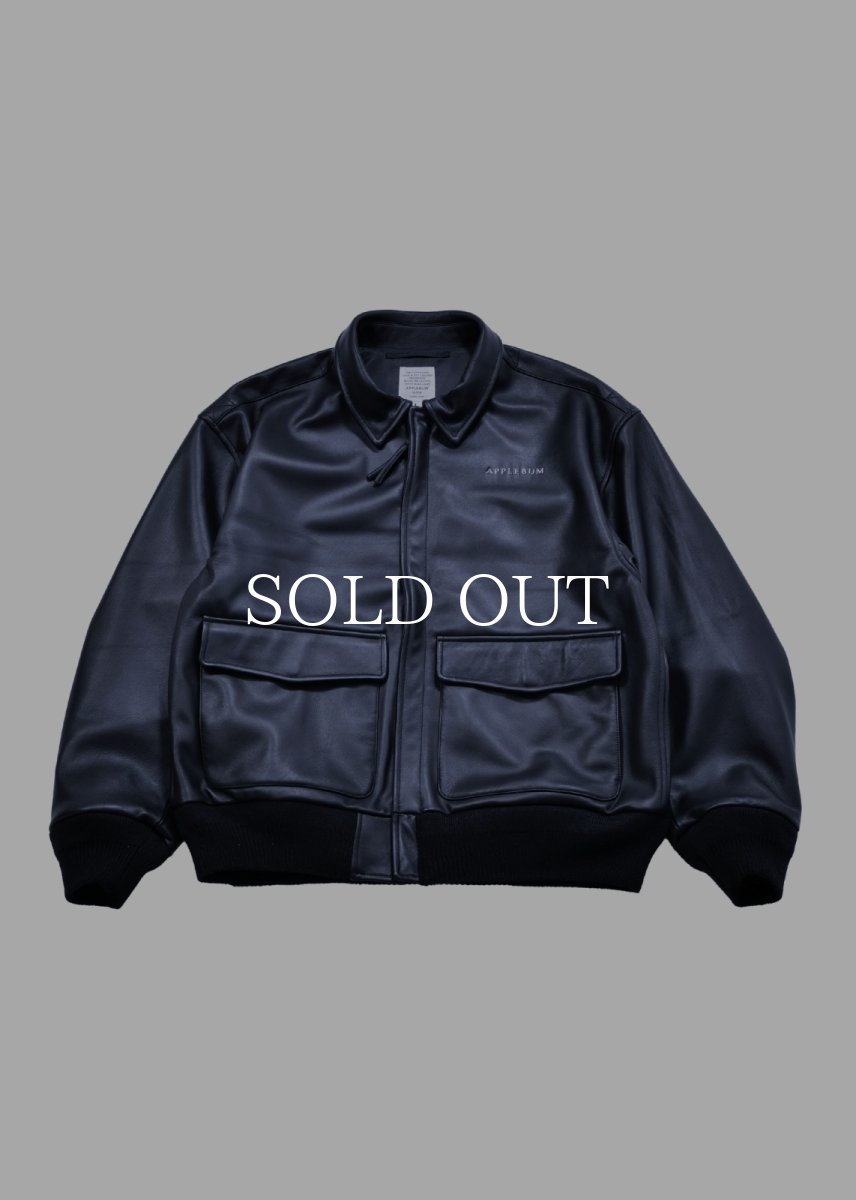 画像1: APPLEBUM  A-2 Leather Jacket (1)