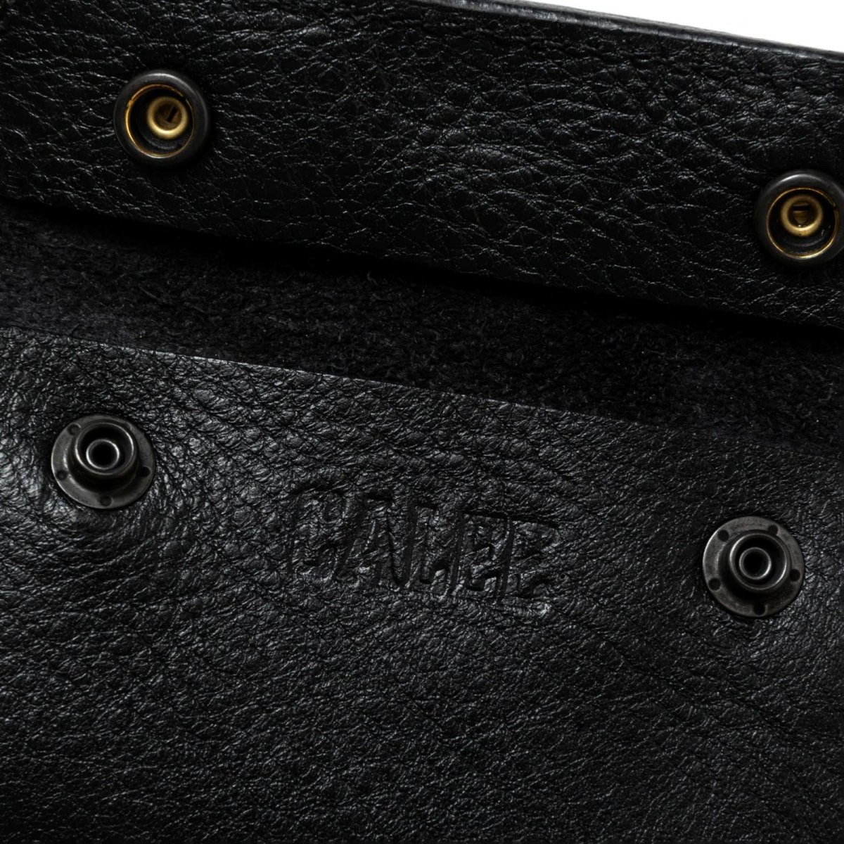 画像7: CALEE  STUDS LEATHER KEY CASE (7)