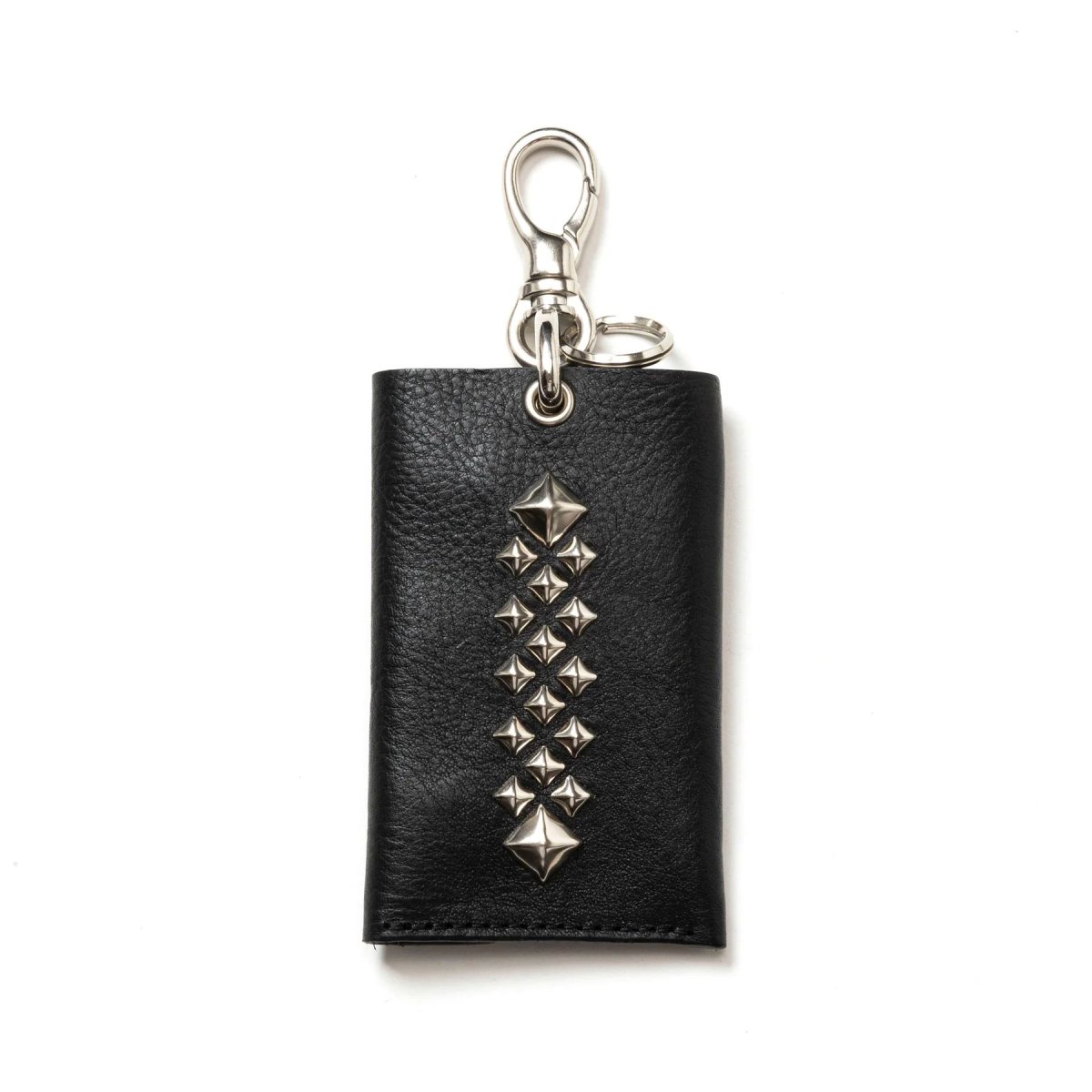 画像1: CALEE  STUDS LEATHER KEY CASE (1)