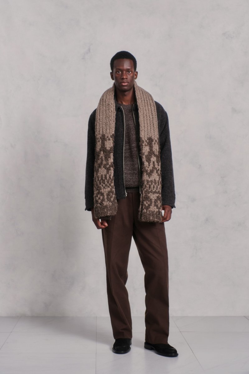 画像4: OLD JOE   NORDIC HAND SWEATER SCARF (4)