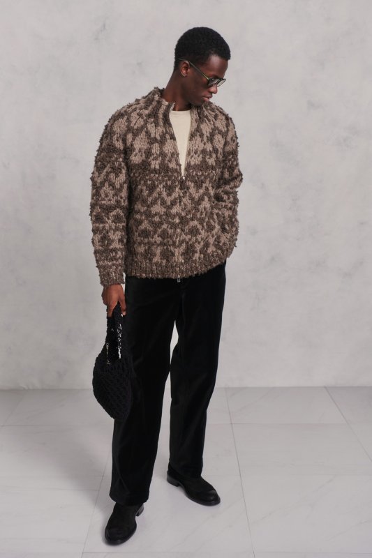 OLD JOE NORDIC PATTERN HAND SWEATER 252OJ-KN06 公式通販