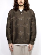 画像2: exodus  AMATOKO OPEN COLLAR SHIRT (2)
