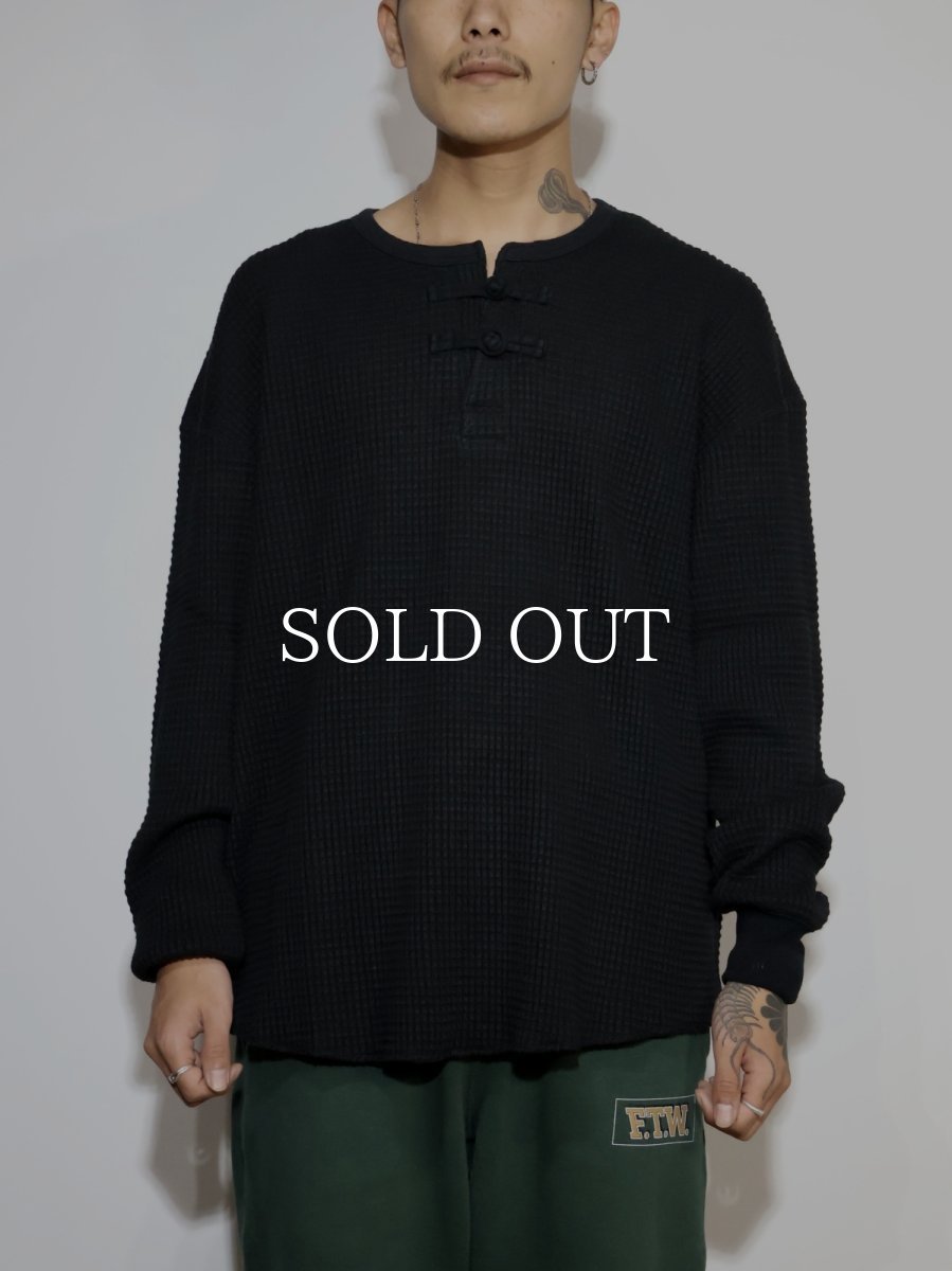 画像2: exodus  ORIENTAL HENRY NECK SHIRT (2)