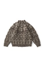 画像2: OLD JOE   NORDIC PATTERN HAND SWEATER (2)