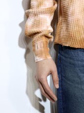 画像4: exodus  TIE DYE ORIENTAL HENRY NECK SHIRT (4)