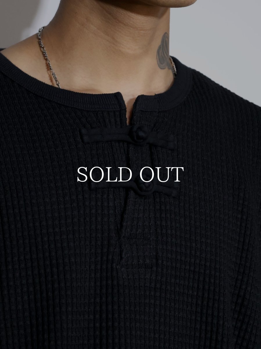 画像3: exodus  ORIENTAL HENRY NECK SHIRT (3)