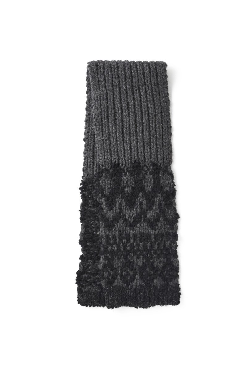 画像2: OLD JOE   NORDIC HAND SWEATER SCARF (2)