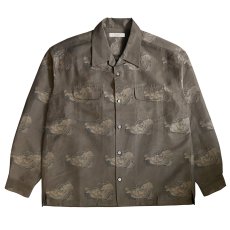 画像1: exodus  AMATOKO OPEN COLLAR SHIRT (1)