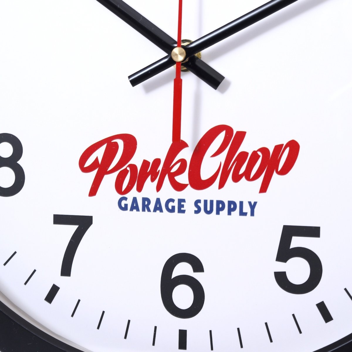 画像3: PORKCHOP GARAGE SUPPLY  SCRIPT WALL CLOCK (3)
