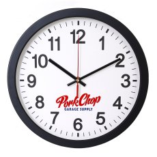 画像1: PORKCHOP GARAGE SUPPLY  SCRIPT WALL CLOCK (1)