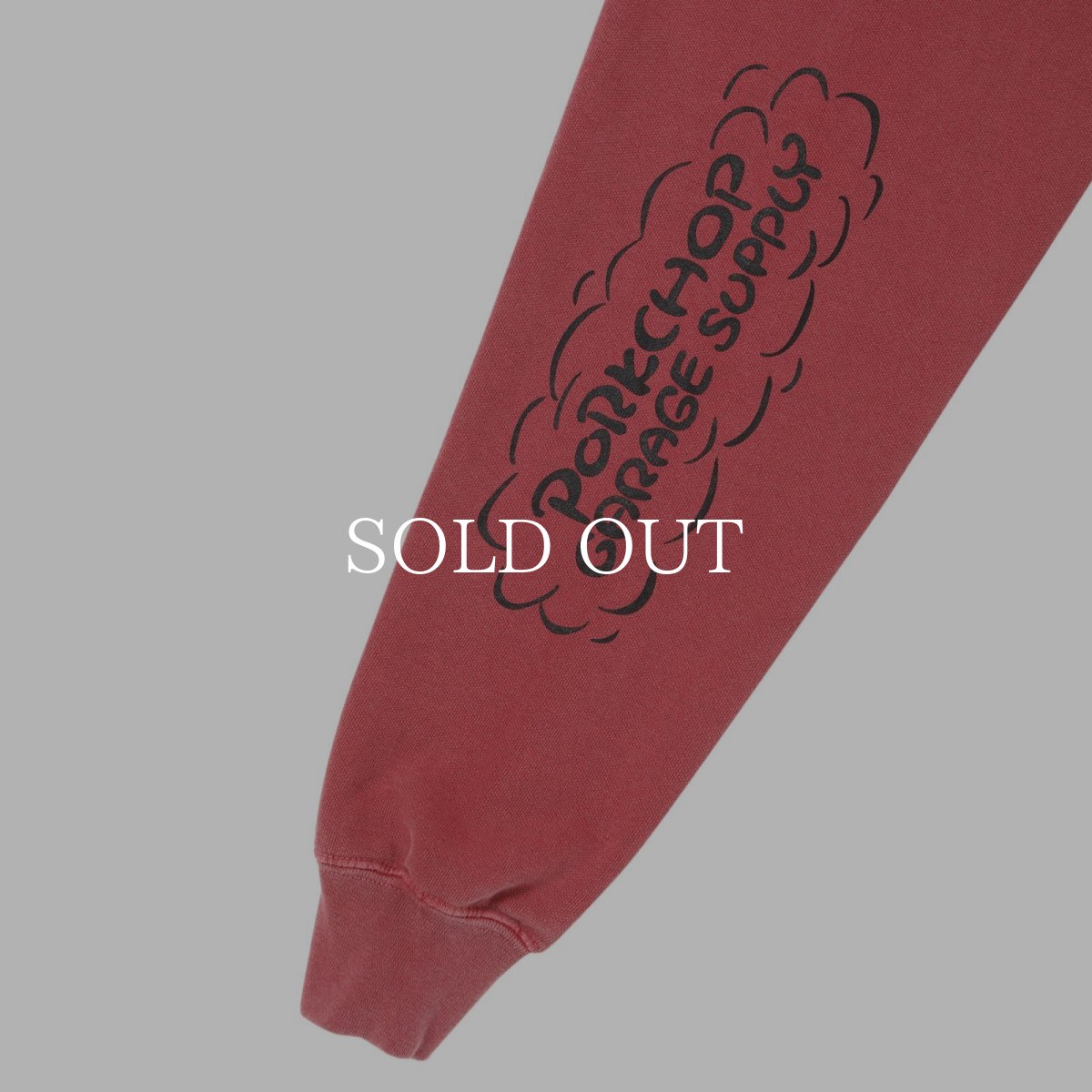 画像9: PORKCHOP GARAGE SUPPLY  RUNNING LOGO HOODIE (9)