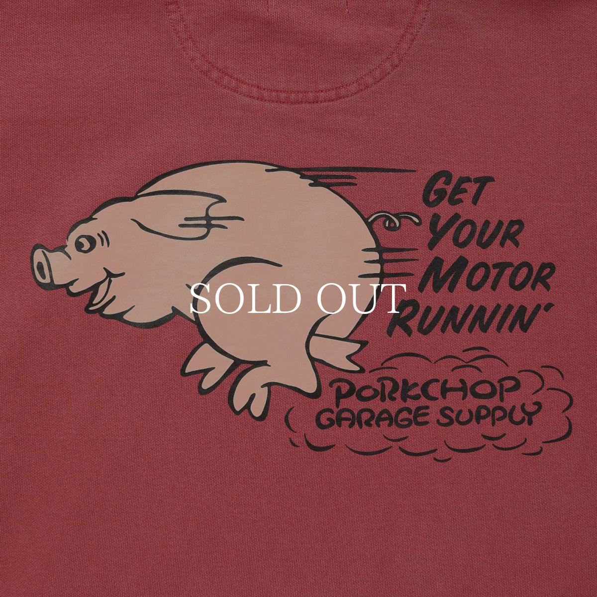 画像8: PORKCHOP GARAGE SUPPLY  RUNNING LOGO HOODIE (8)