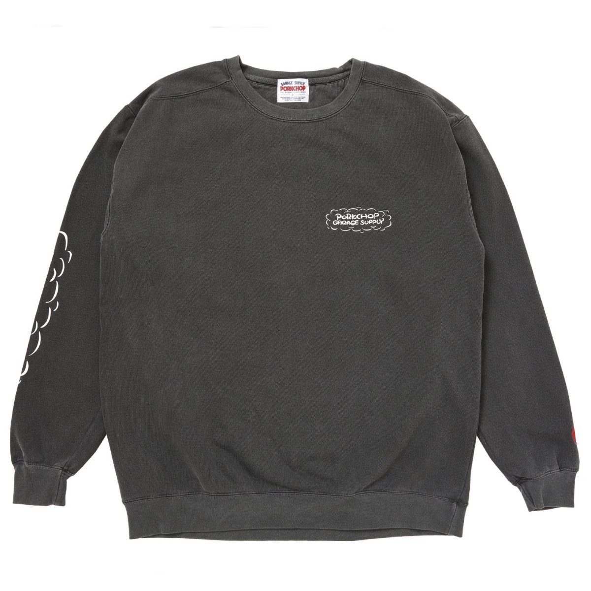 画像2: PORKCHOP GARAGE SUPPLY  RUNNING LOGO SWEAT (2)
