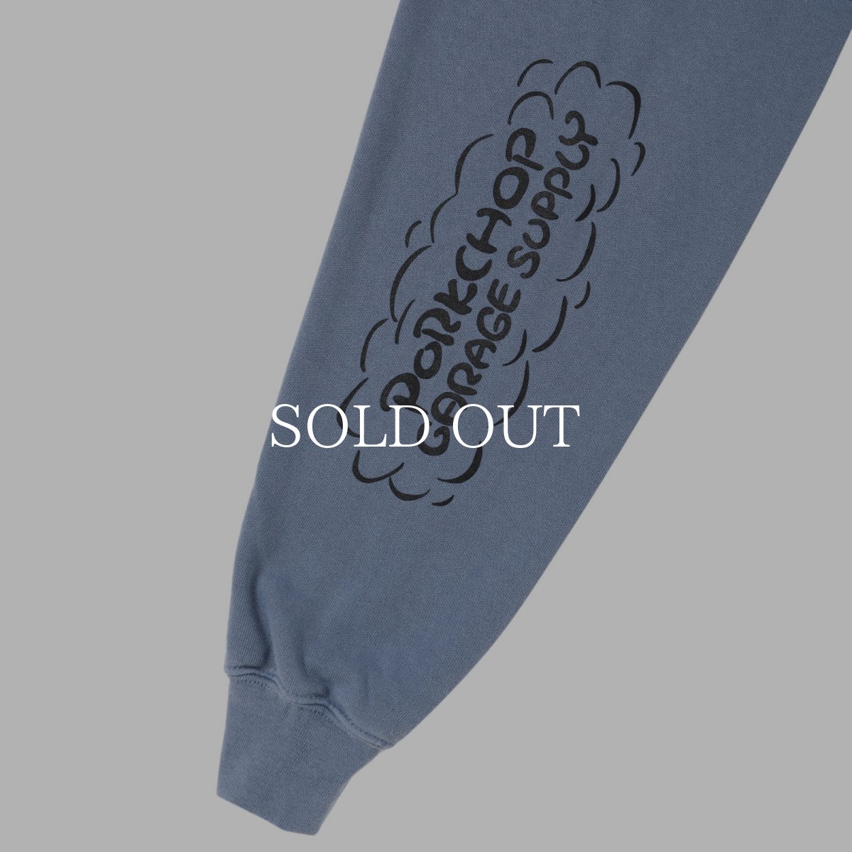 画像9: PORKCHOP GARAGE SUPPLY  RUNNING LOGO SWEAT (9)