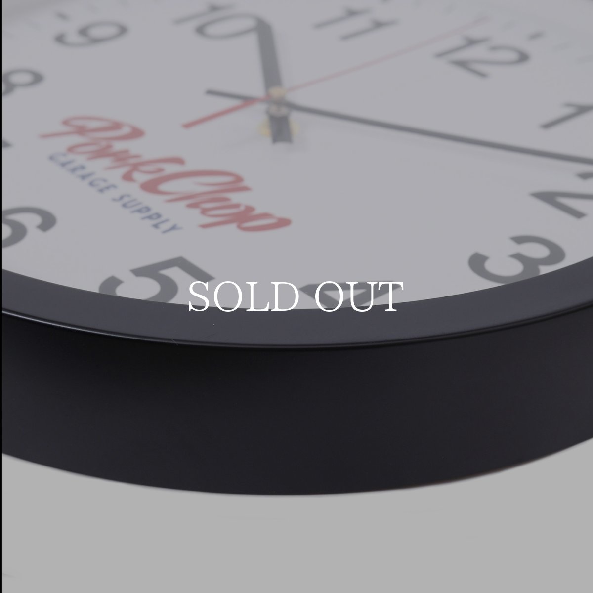 画像5: PORKCHOP GARAGE SUPPLY  SCRIPT WALL CLOCK (5)