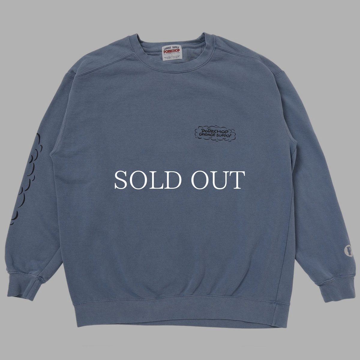 画像7: PORKCHOP GARAGE SUPPLY  RUNNING LOGO SWEAT (7)