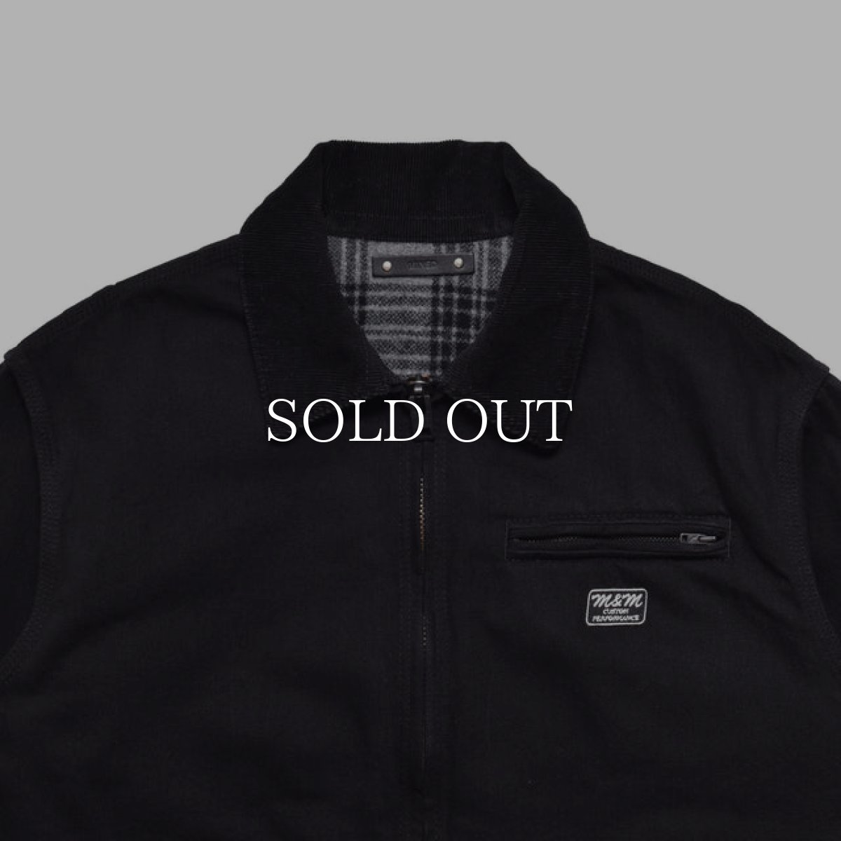 画像5: MINEDENIM  M&M × MINEDENIM Black Denim Detroit Jacket (5)