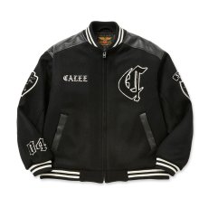 画像1: CALEE  WOOL MELTON STADIUM JUMPER ＜S.V.D.S.H＞ (1)