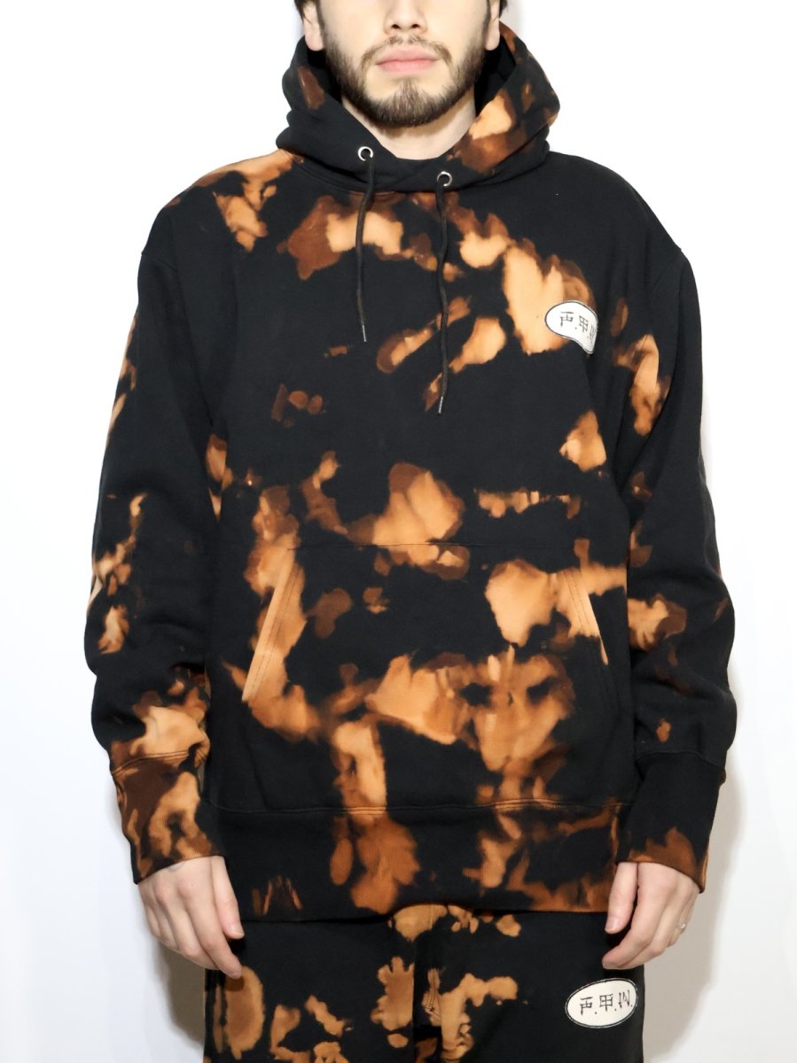 画像2: exodus  F.T.W. TIEDYE SWEAT PARKA  (2)