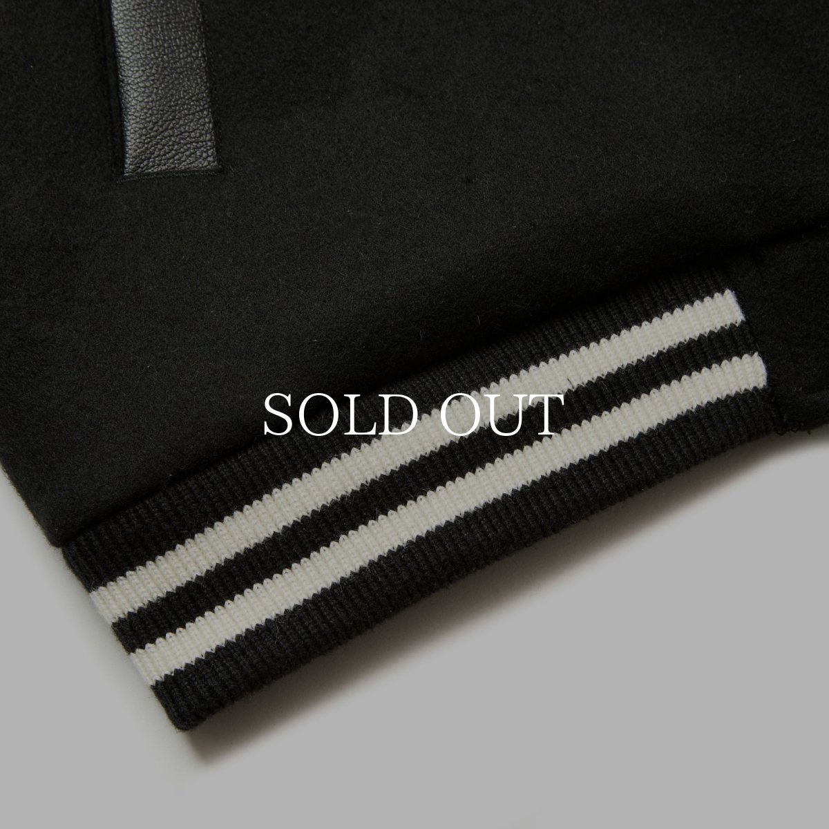 画像8: CALEE  WOOL MELTON STADIUM JUMPER (8)