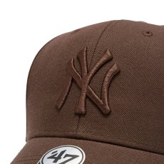 画像8: '47  '47 エムブイピー ニューヨーク・ヤンキース スナップバック Tonal Color ブラウン トナルカラー (8)