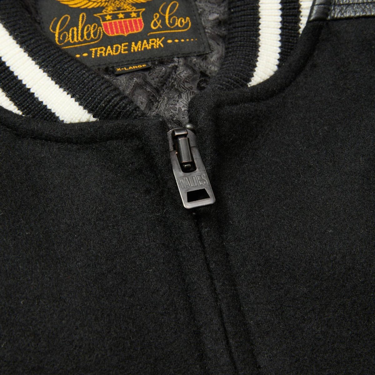 画像6: CALEE  WOOL MELTON STADIUM JUMPER (6)