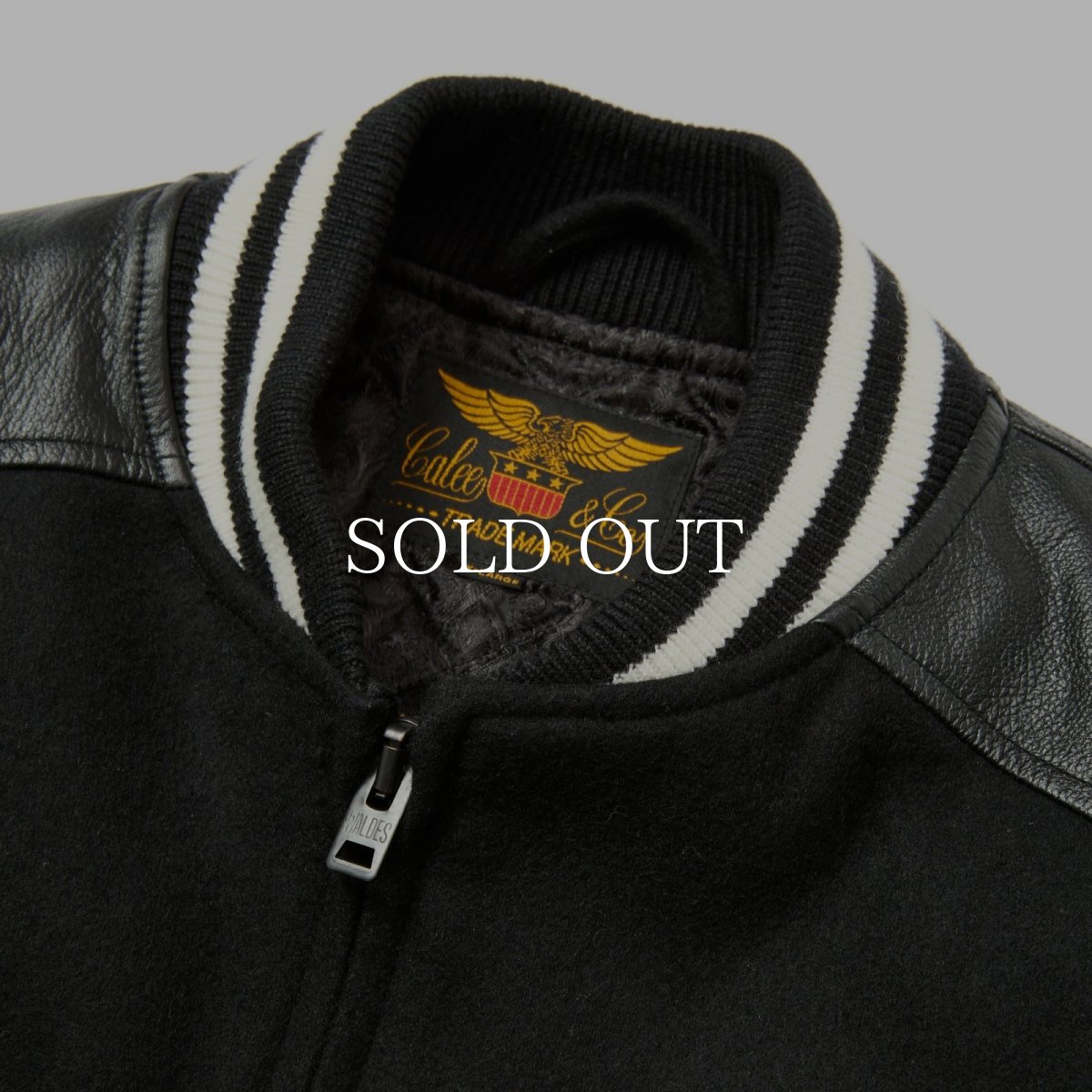 画像5: CALEE  WOOL MELTON STADIUM JUMPER ＜S.V.D.S.H＞ (5)