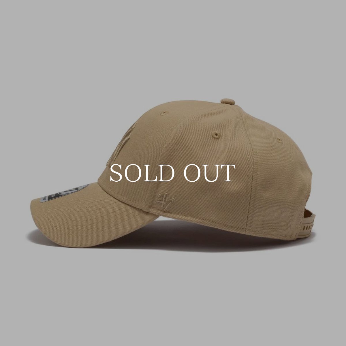 画像6: '47  '47 エムブイピー ニューヨーク・ヤンキース スナップバック Tonal Color カーキ トナルカラー (6)