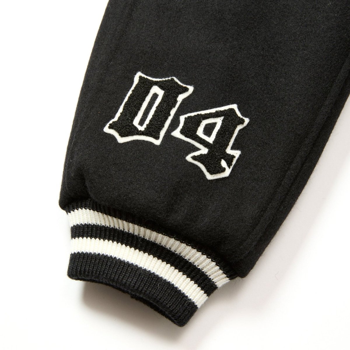 画像12: CALEE  WOOL MELTON STADIUM JUMPER ＜S.V.D.S.H＞ (12)