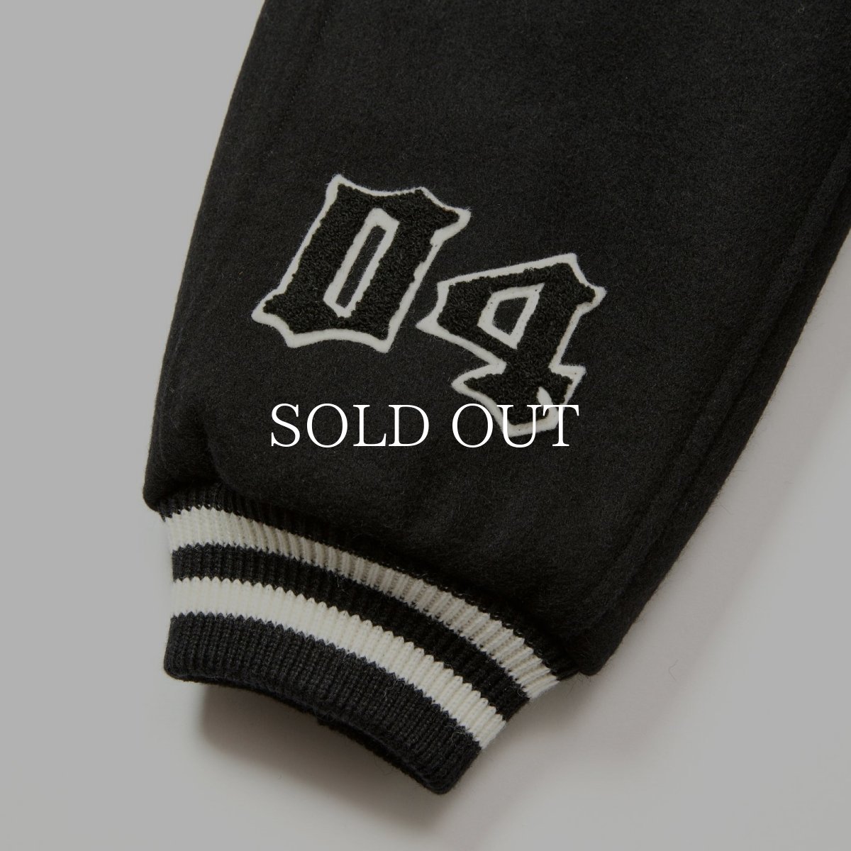 画像12: CALEE  WOOL MELTON STADIUM JUMPER ＜S.V.D.S.H＞ (12)