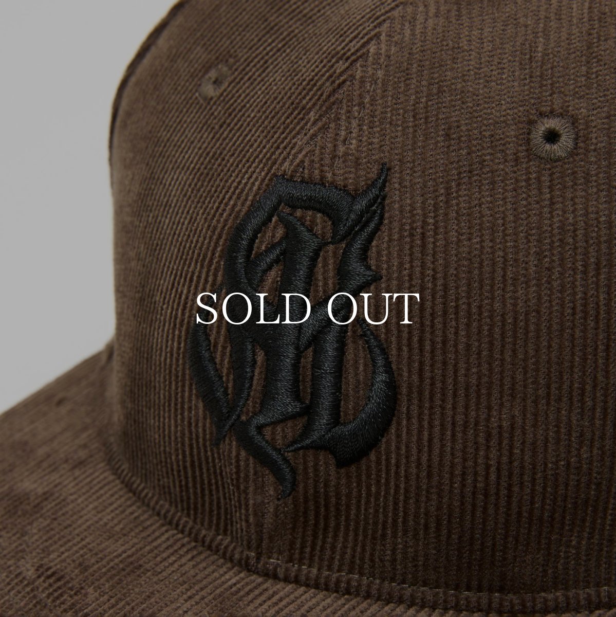 画像5: CALEE  CAL NT LOGO CORDUROY BB CAP (5)