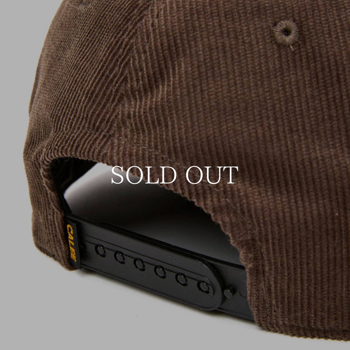 画像6: CALEE  CAL NT LOGO CORDUROY BB CAP (6)