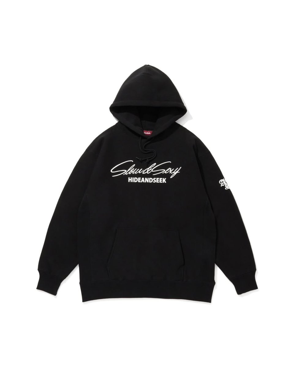 画像1: HideandSeek  SLOW&SEXY Hooded Sweat Shirt (1)