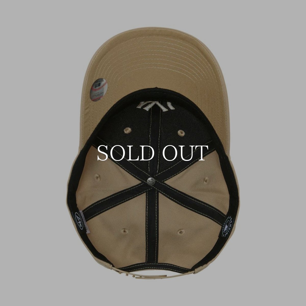 画像5: '47  '47 エムブイピー ニューヨーク・ヤンキース スナップバック Tonal Color カーキ トナルカラー (5)