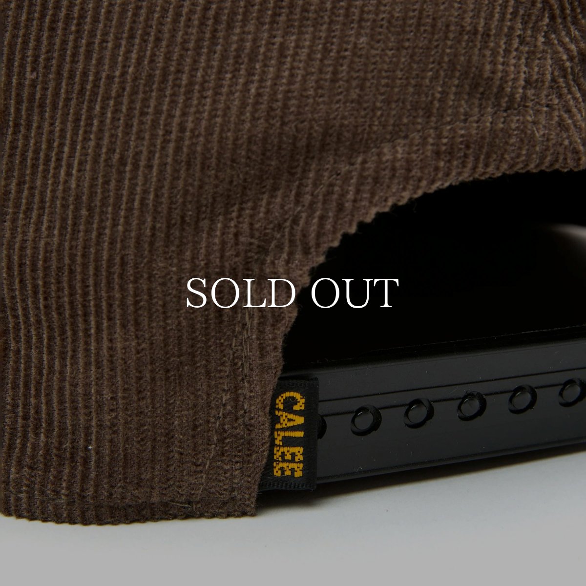 画像7: CALEE  CAL NT LOGO CORDUROY BB CAP (7)