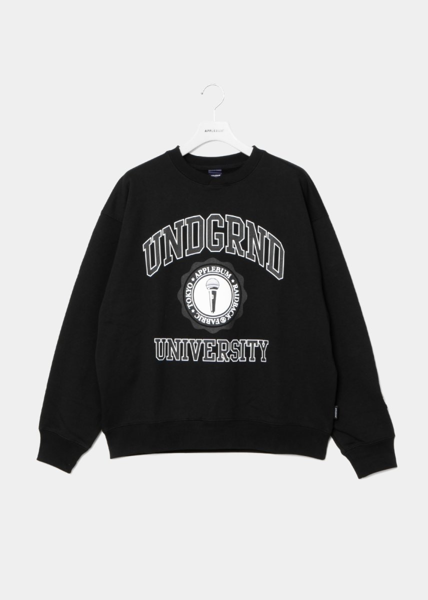 画像1: APPLEBUM  “UNDERGROUND UNIVERSITY” Crew Sweat (1)