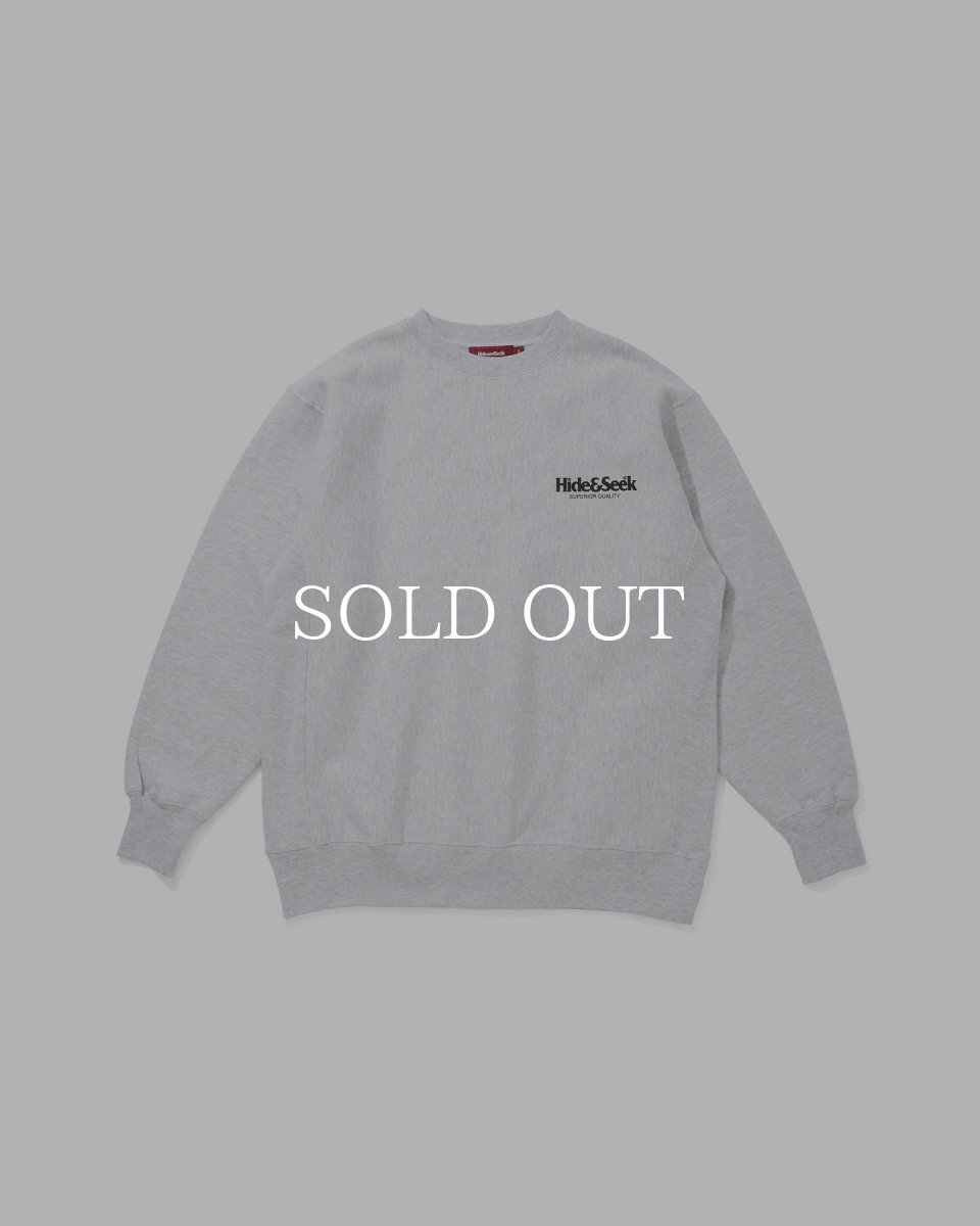 画像2: HideandSeek  Logo Sweat Shirt-2 (2)