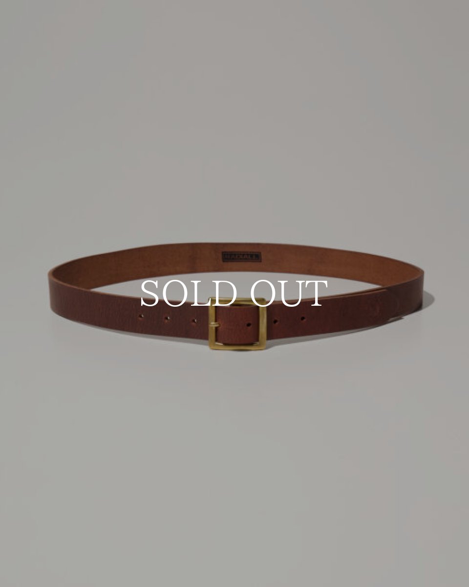 画像6: RADIALL   RHODES - LEATHER BELT (6)