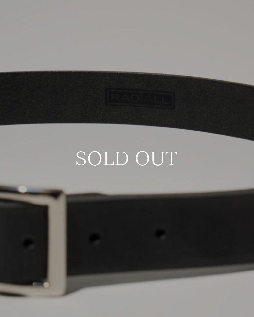 画像3: RADIALL   RHODES - LEATHER BELT (3)