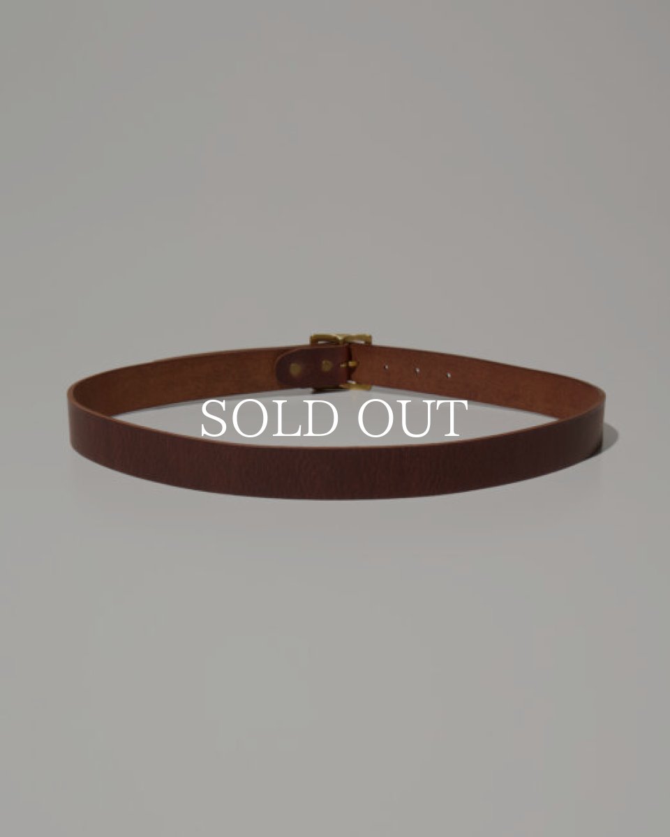 画像7: RADIALL   RHODES - LEATHER BELT (7)