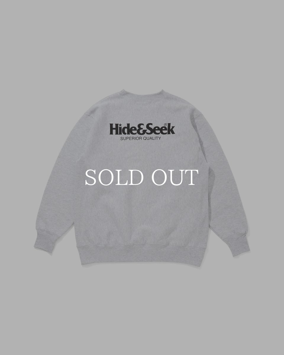 画像1: HideandSeek  Logo Sweat Shirt-2 (1)