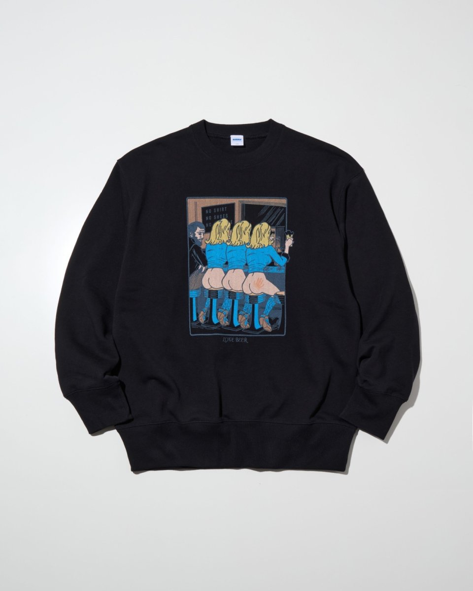 画像8: RADIALL  LOVE BEER - CREW NECK SWEATSHIRT L/S (8)