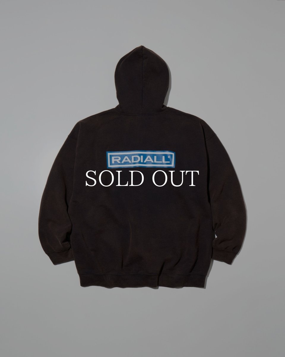 画像2: RADIALL  WHEELS - ZIP UP HOODIE (2)