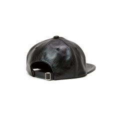 画像4: CALEE  STUDS LEATHER SOLID CAP (4)